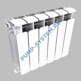 Биметаллический радиатор SMALT S8003 300 (6 секций)